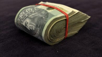 white and black rolled textile